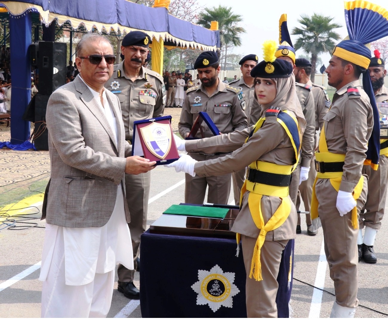 12TH PASSING OUT PARADE HELD AT MOTORWAY POLICE TRAINING COLLEGE